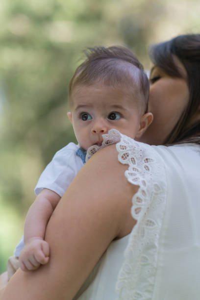 istock Mother and baby son 986039638