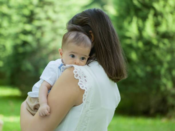 istock Mother and baby son 986044814