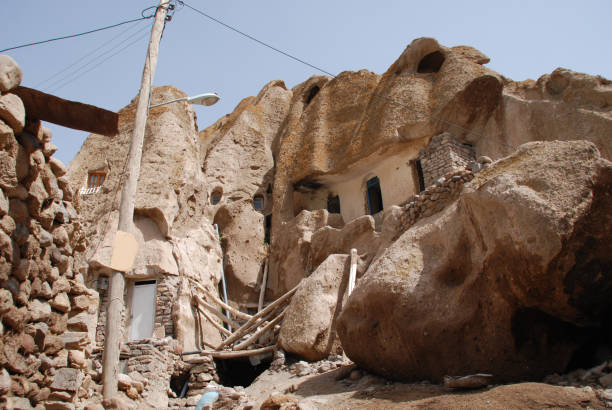 istock Houses made inside volcanic rocks in Kandovan, Iran 986059494