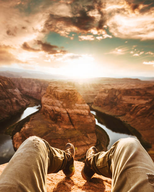 istock on top of horse shoe bend 986114950