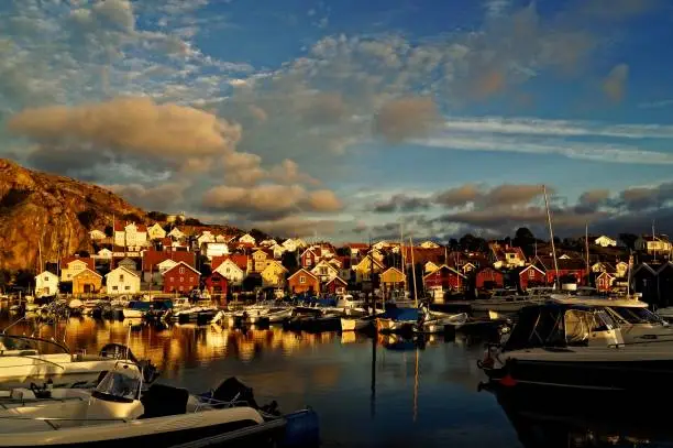 Fjällbacka is a small village on the west coast of Sweden wich attracts a lot of tourists in the summer. (Legendary Actress Ingrid Bergman used to spend her summers there.)
