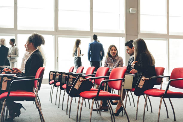 istock Business People at a Conference Meeting Seating 986168950