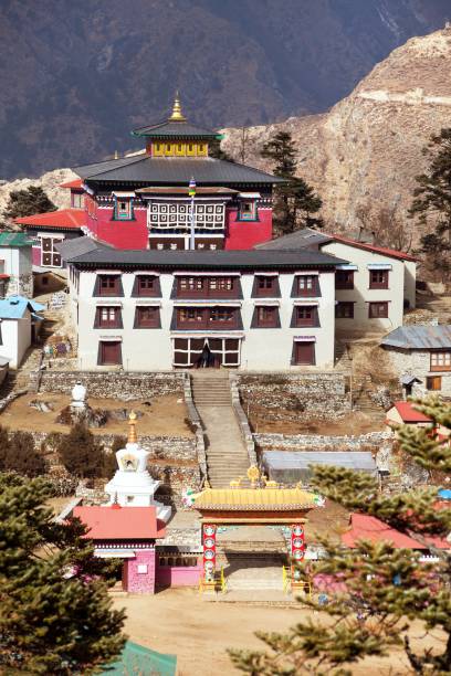 istock Tengboche Monastery, the best monastery in Khumbu 986227056