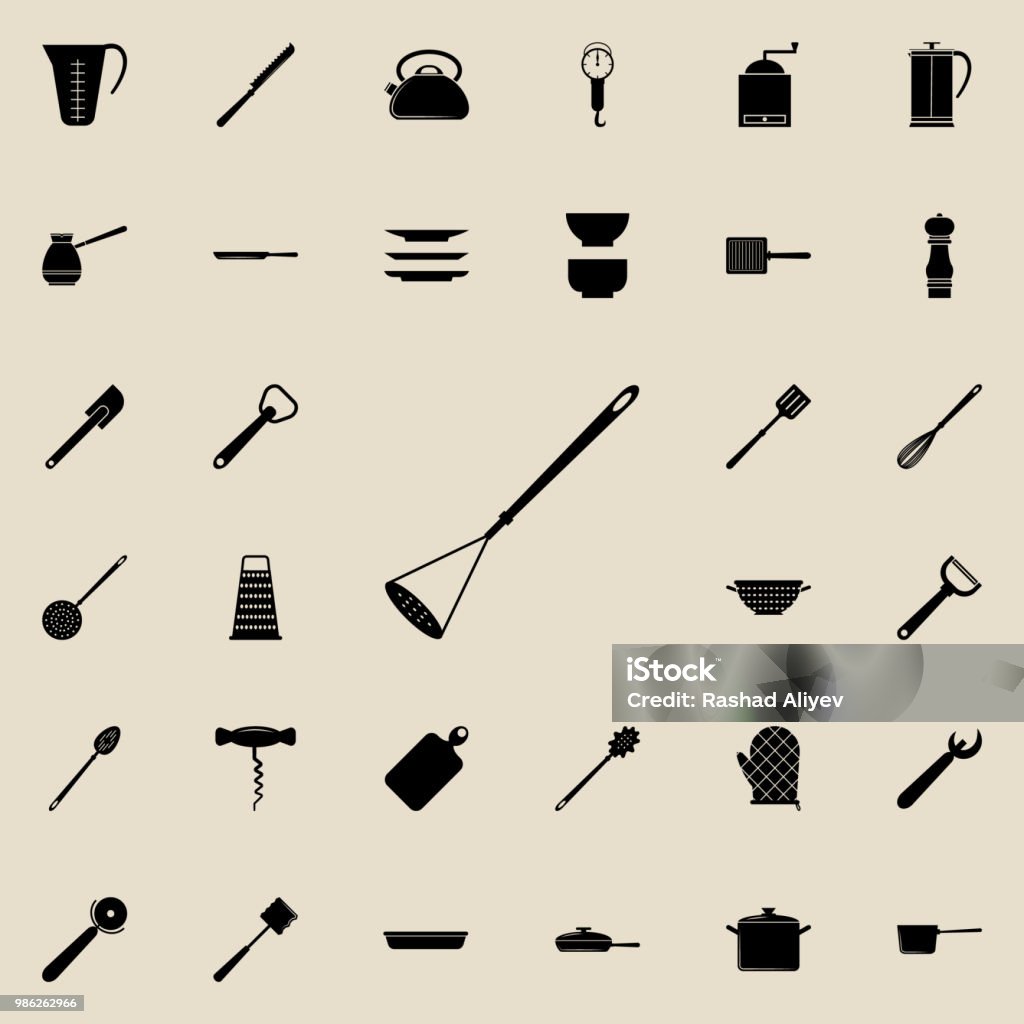 potato drill icon. Detailed set of kitchen tools icons. Premium quality graphic design sign. One of the collection icons for websites, web design, mobile app potato drill icon. Detailed set of kitchen tools icons. Premium quality graphic design sign. One of the collection icons for websites, web design, mobile app on colored background Appliance stock vector