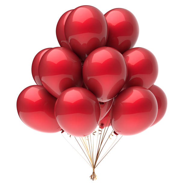 istock balloon red party birthday decoration glossy 986270864