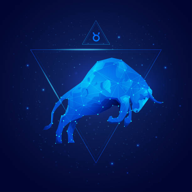 황소자리 - taurus stock illustrations