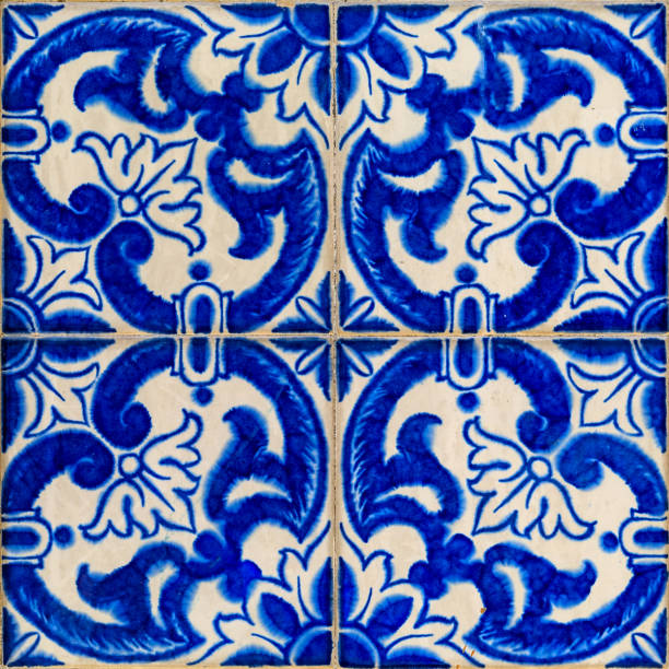 istock Traditional ornate portuguese azulejo tiles 986367694