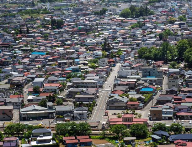 istock Landscape Towns  Around Fuji Mountain , Japan 986387250