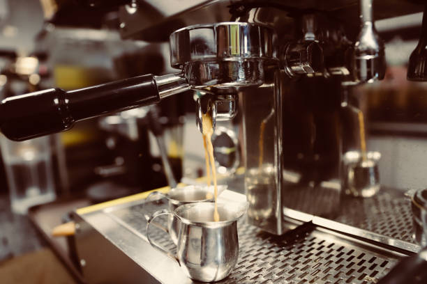 istock Barista Cafe Making Coffee Preparation Service Concept 986438190