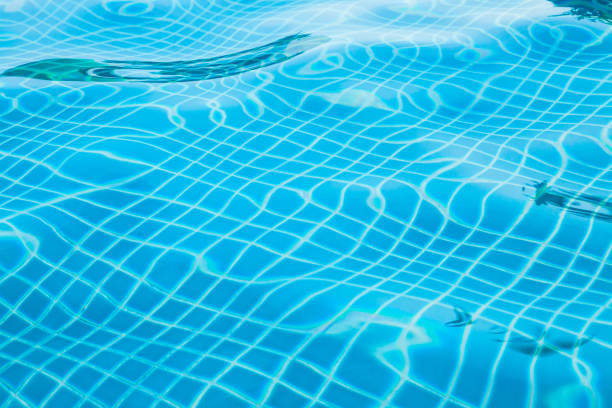istock Blue ripped water in swimming pool,Malaysia. 986454874