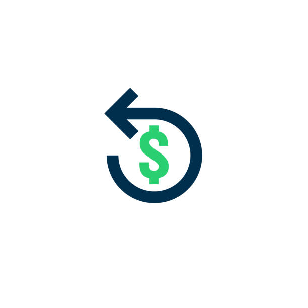 Refund money icon. Chargeback contour sign. quick fund cash back symbol. Currency exchange refinance. Return on investment. stock market business. Vector line illustration. Refund money icon. Chargeback contour sign. quick fund cash back symbol. Currency exchange refinance. Return on investment. stock market business. Vector line illustration. reverse image stock illustrations
