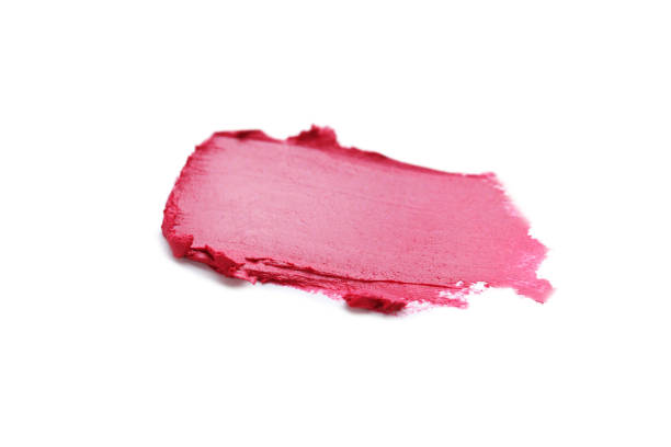 istock Stroke of lipstick on a white background 986485630