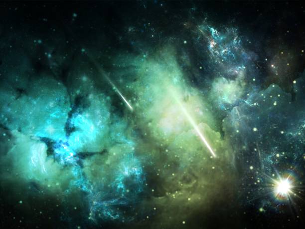 istock Planets and galaxy, science fiction wallpaper. 986494074