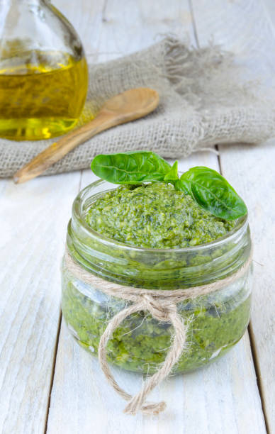 istock Homemade Pesto sauce 986508834