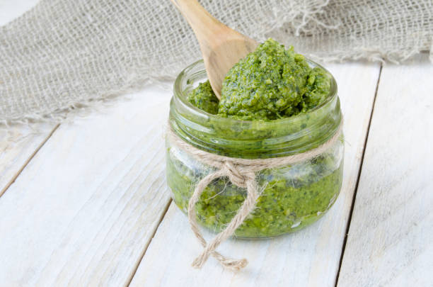 istock Homemade Pesto sauce 986508926