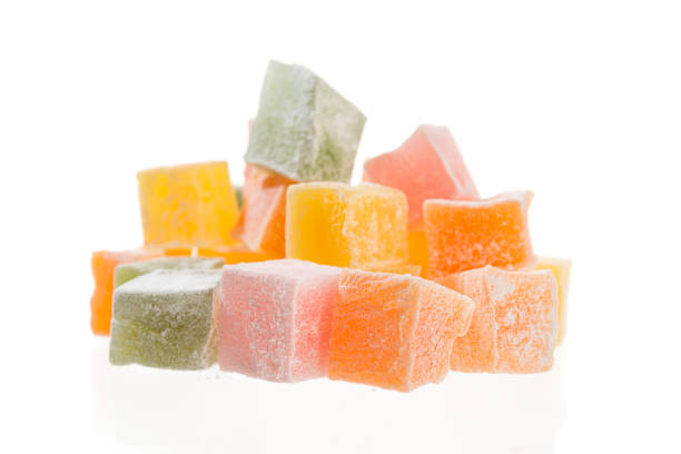 istock Heap of Colorful Turkish Delight 986518910