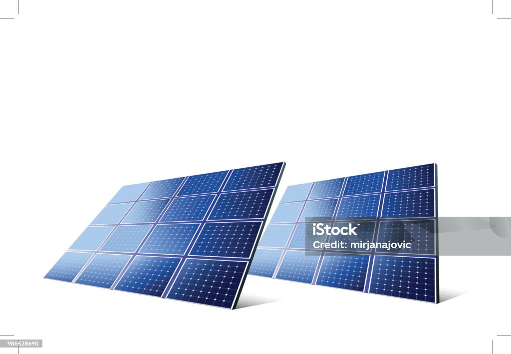 Solar panels Solar Panel stock vector