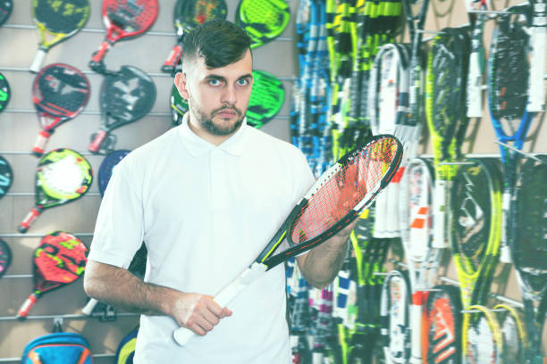 Tennis player portrait