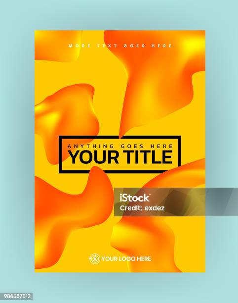 Poster Graphics Text Abstract Text Poster Design Stock Illustration - Download Image Now ...
