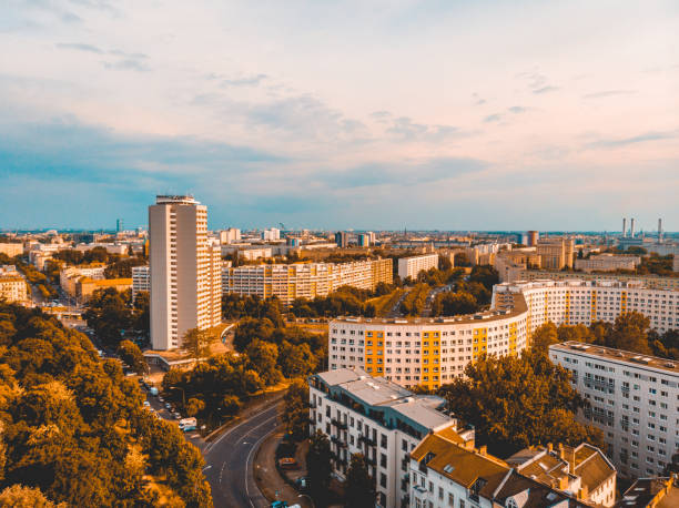 istock some plattenbau apartment buildings and skycraper 986593960