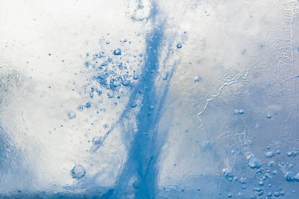 istock The texture of the ice 986595084