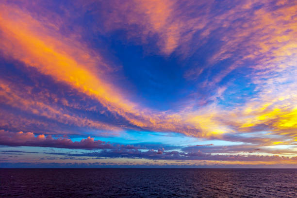 istock Picturesque sunrise over the Atlantic ocean 986598814