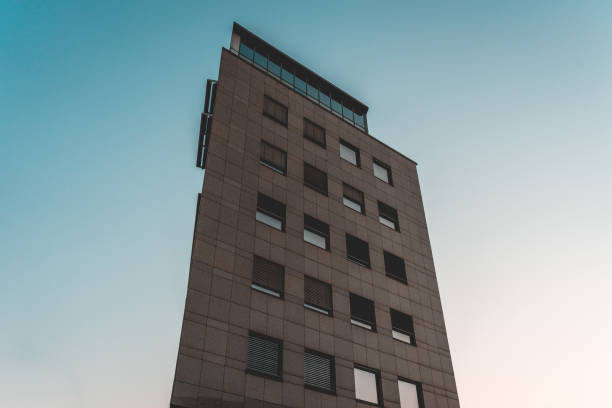 istock futuristic architecture of office building 986604168