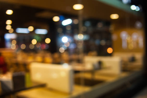 istock Colorful bokeh on the street at night. 986685952