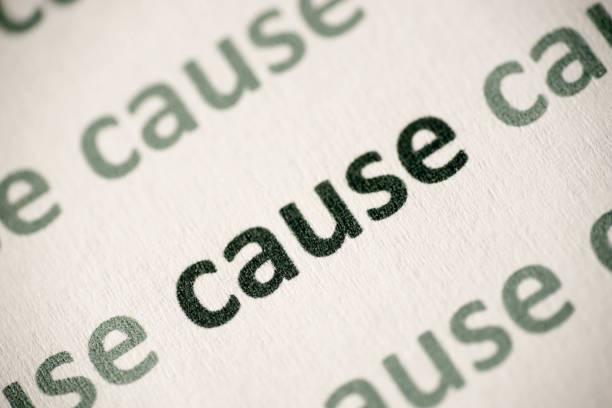 istock word cause printed on paper macro 986686722