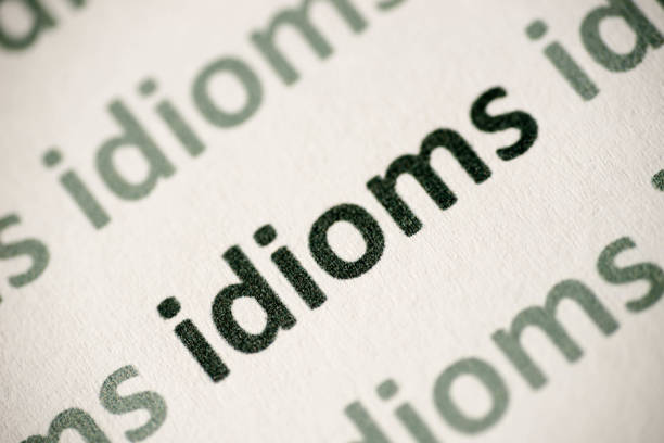 istock word idioms printed on paper macro 986686968