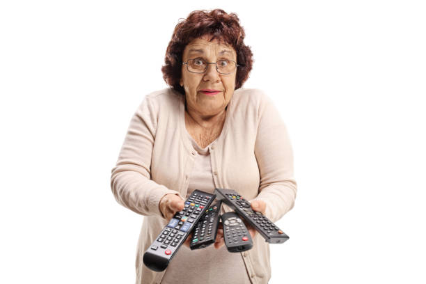 Confusing Tv Remote 100+ Television Remote Control Broken Frustration Stock Photos ...