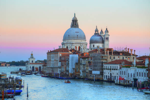 istock Santa Maria della Salute Cathedral - view from Academia bridge 986704476