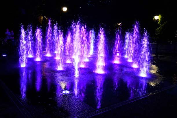 istock Bulgaria, Plovdiv, illuminated singing fountains 986718028