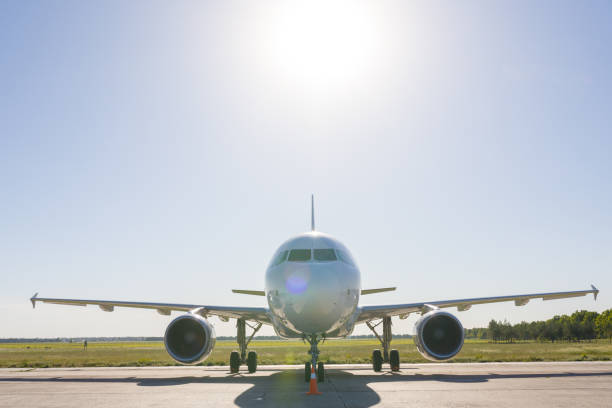 istock Jet parked at the airport 986727102