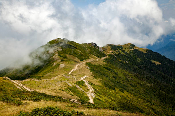 istock Top of the high mountain 986727104
