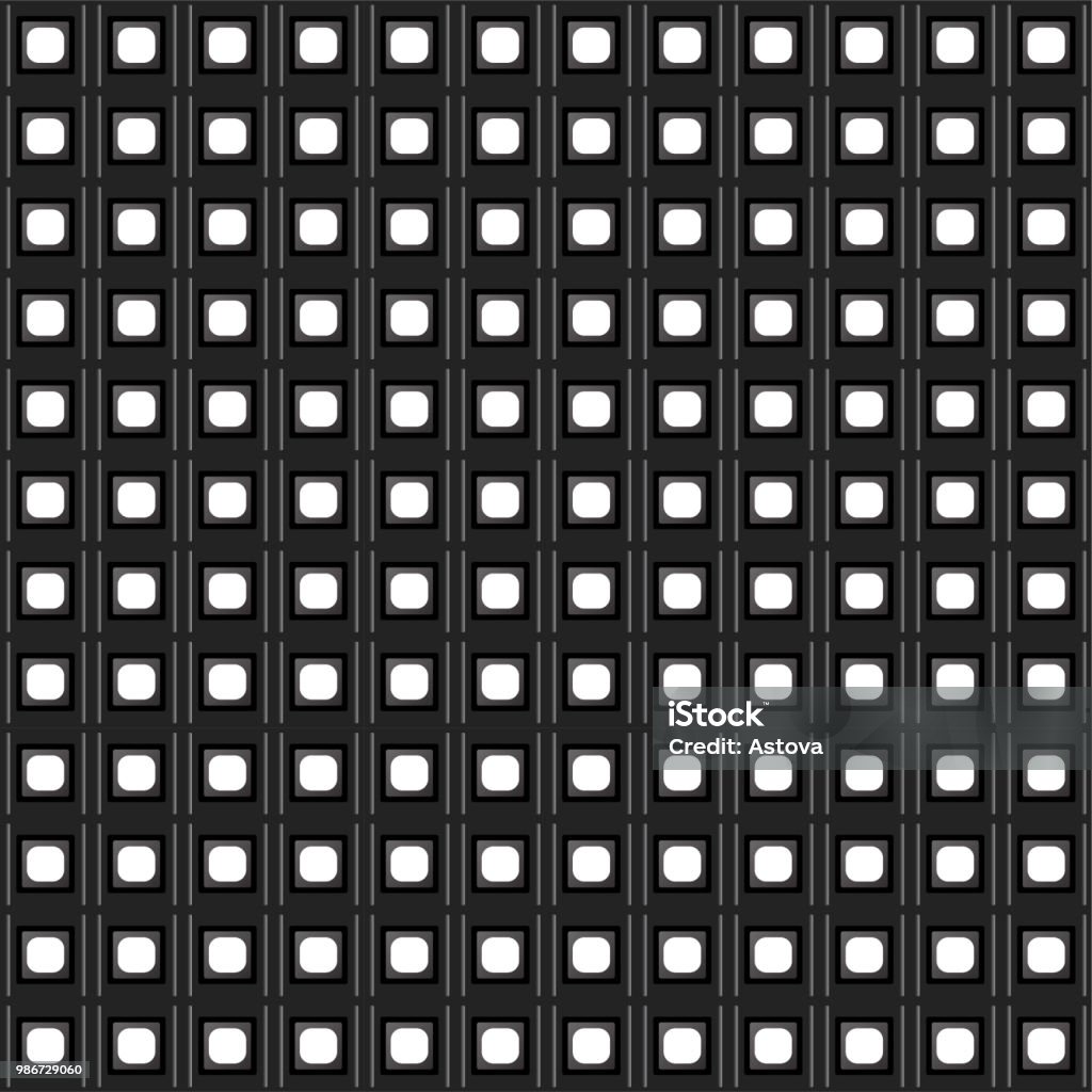 Panel Light Pattern Led Panel Pattern 40mm Stock Illustration - Download Image Now - Close ...