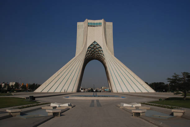 istock View of Azadi tower in Tehran, Iran 986808482