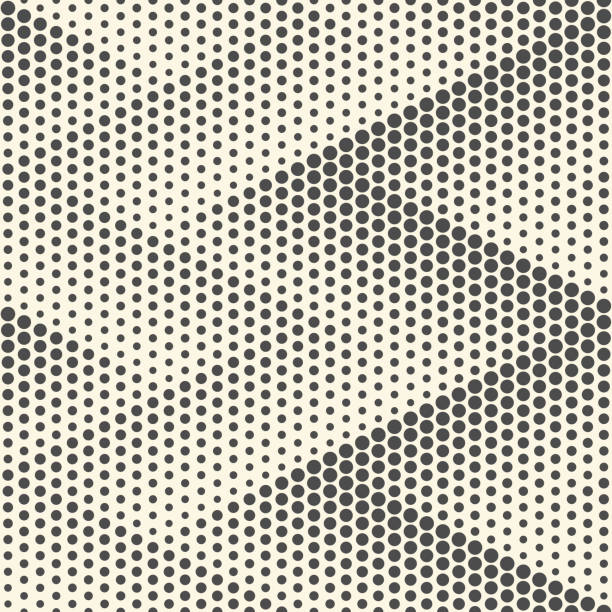 Sfondo halftone senza cuciture. Progettazione grafica dei punti minimi - illustrazione arte vettoriale