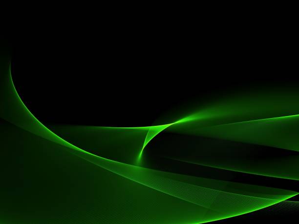 istock Abstract Green Fractal Background 986840818