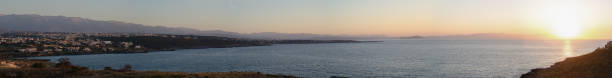 istock Krete, Greece, sunset - coastline panorama 986848880