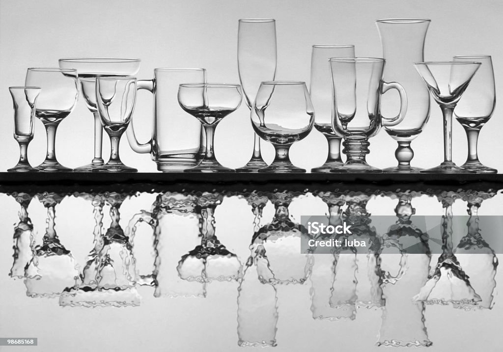 Vetro array 6 - Foto stock royalty-free di Bicchiere da brandy