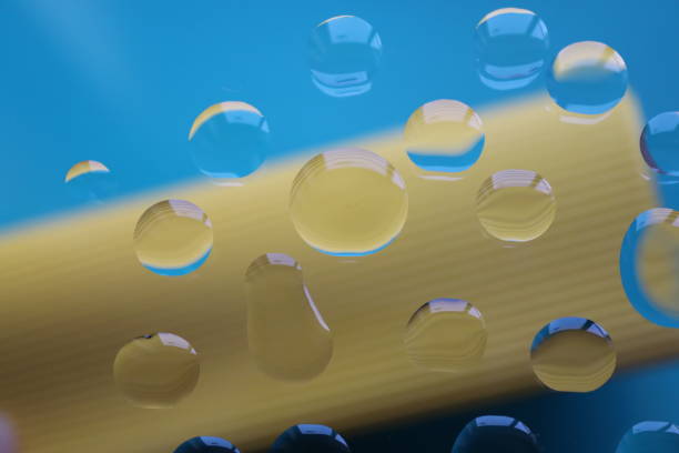istock Water and oil drop photography creating colours 986858390