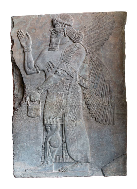 istock Assyrian art on the wall, King Ashurnasirpal II. 986862662