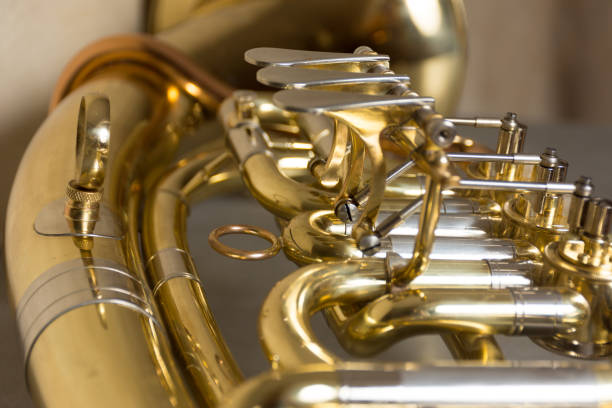 istock Tenor horn in the light 986910872