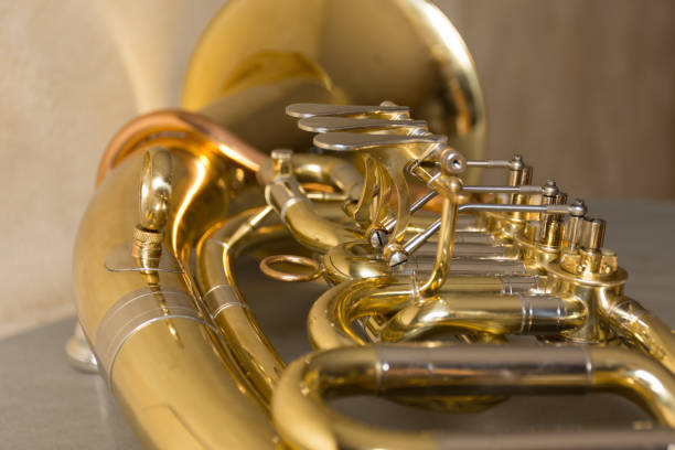 istock Tenor horn in the light 986921032