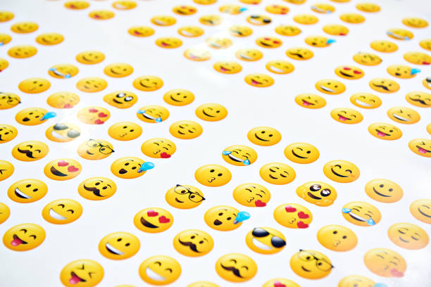Emoji set isolated for the social network