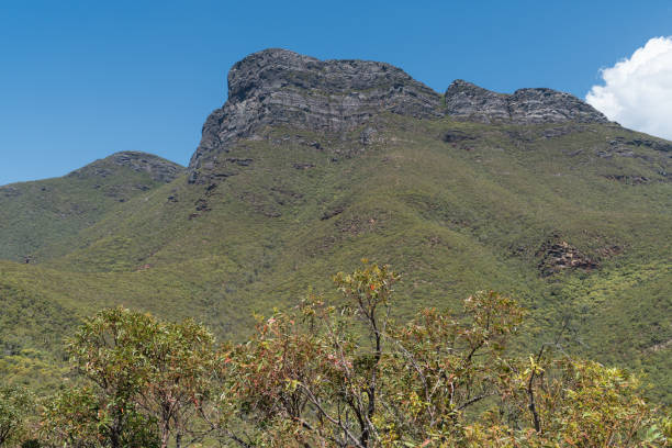 Stirling Range National Park, Western Australia Bluff Knoll, highest mountain of the Stirling Range National Park close to Mount Barker, Western Australia bluff knoll stock pictures, royalty-free photos & images