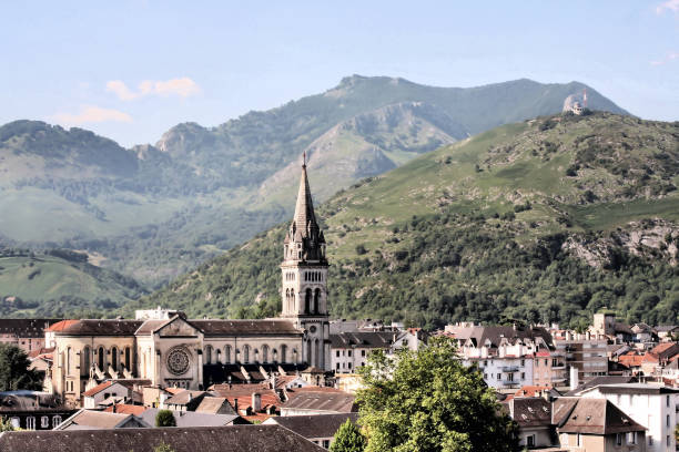 루르 드에 있는 천주교 교회의 보기 - catholicism north tirol austria europe 뉴스 사진 이미지