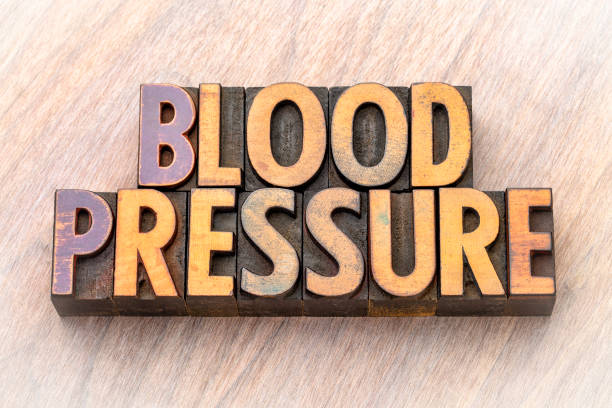 istock blood pressure word abstract in wood type 987005420