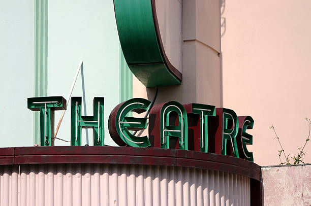 istock Antique Theatre Sign 98701009